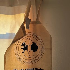 Shopping bag bought at sex museum in Iceland
